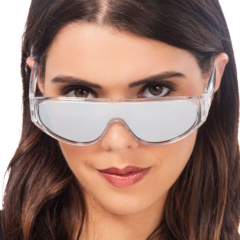 Briller Transparent med Spejlglas
