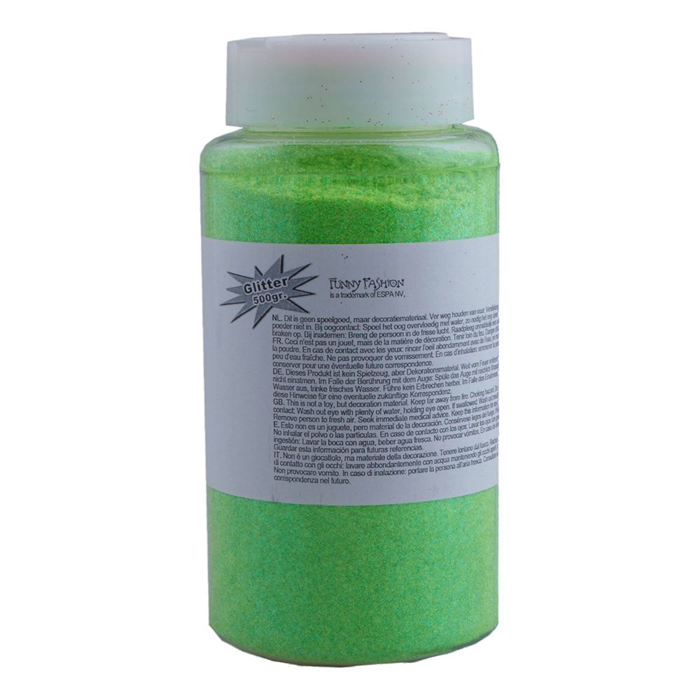 Glitter på Boks UV Neon