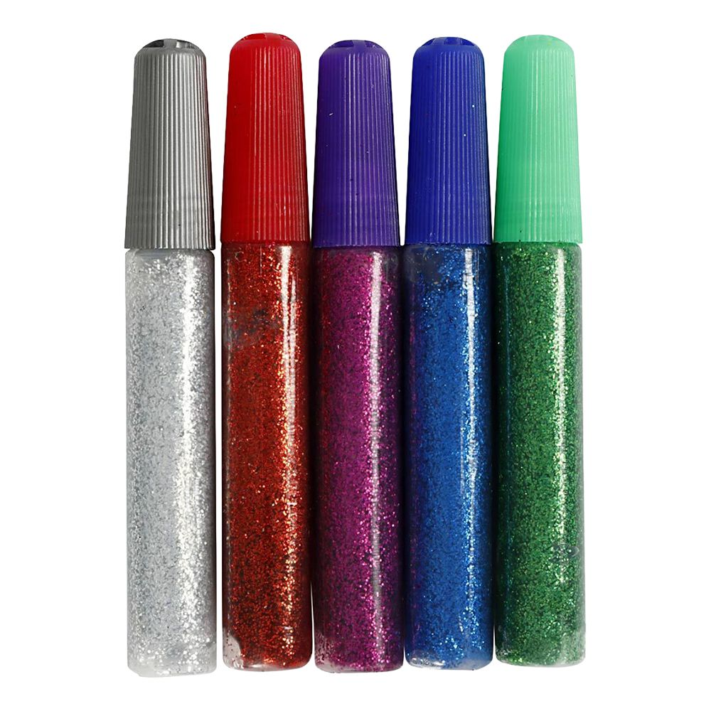 Glitterlim Mixade Färger