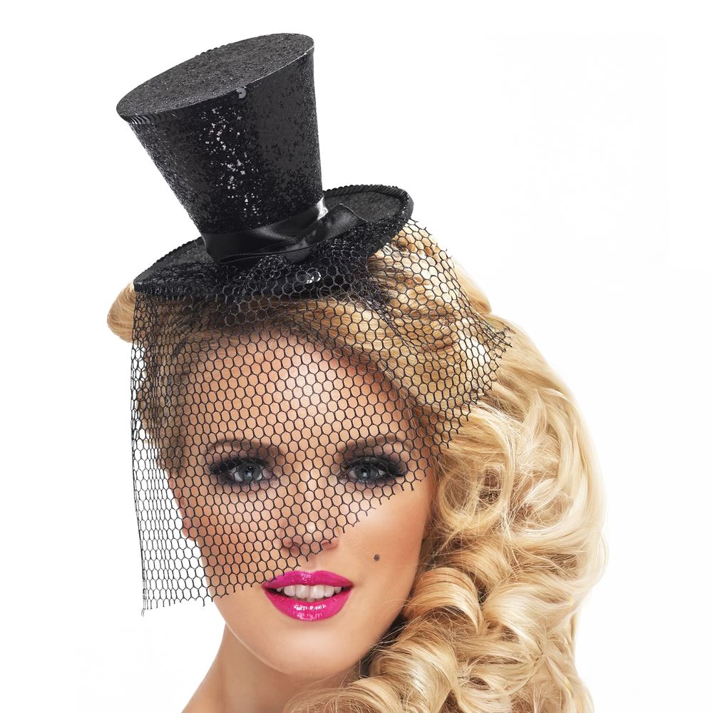 Kimalteleva minihattu