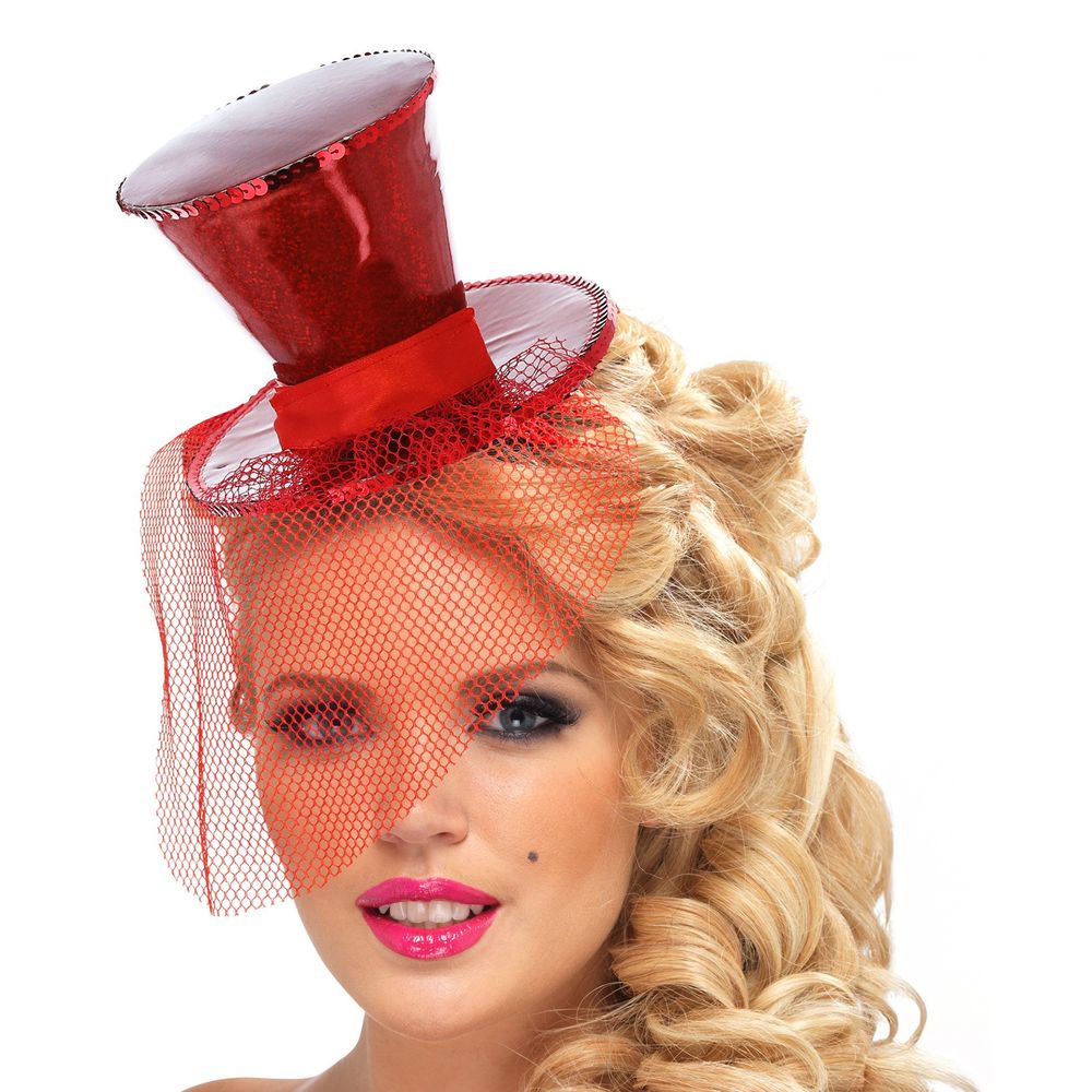 Kimalteleva minihattu