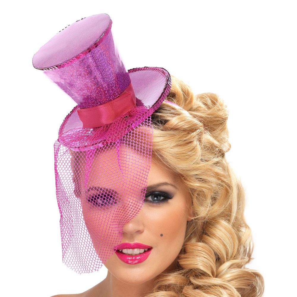 Kimalteleva minihattu