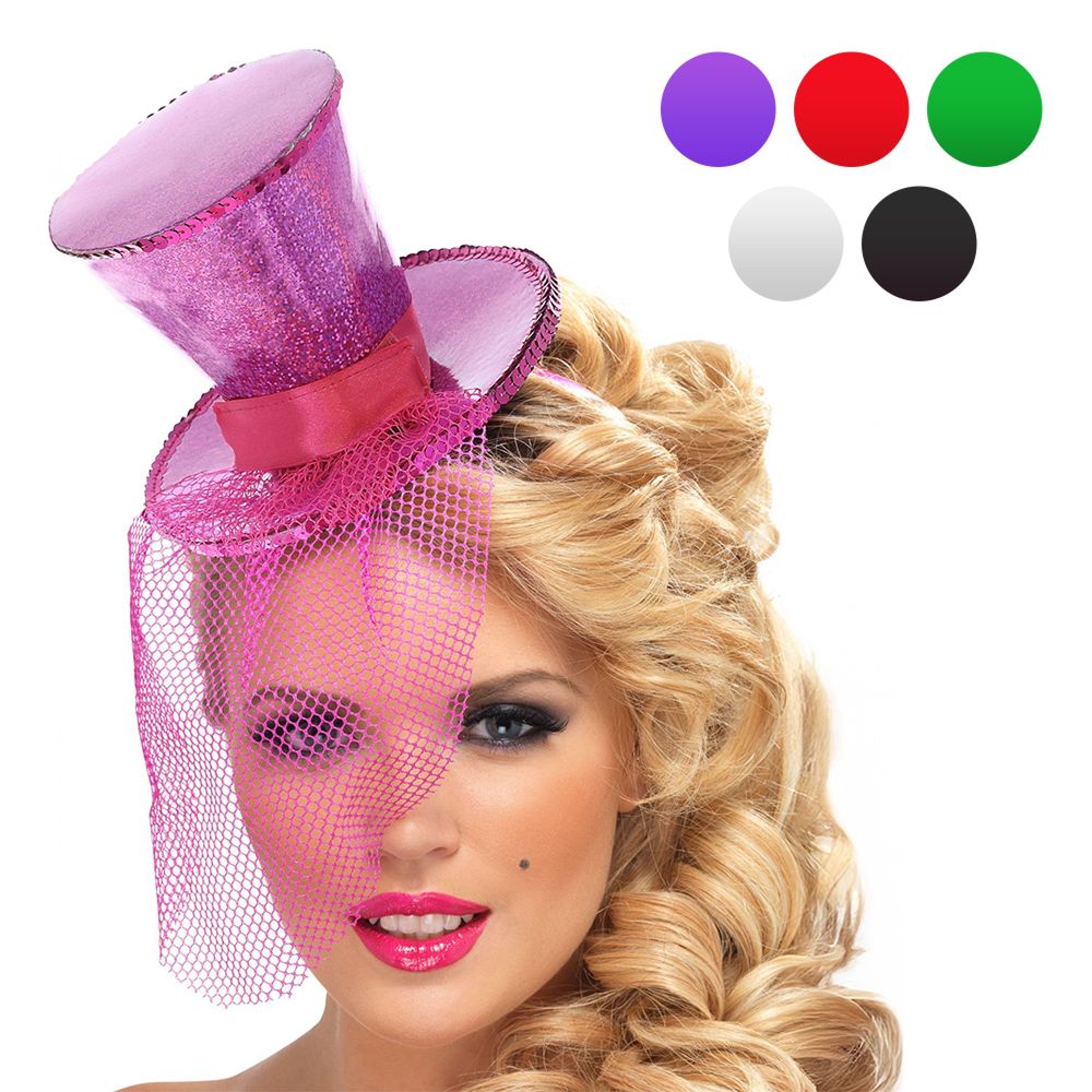 Kimalteleva minihattu