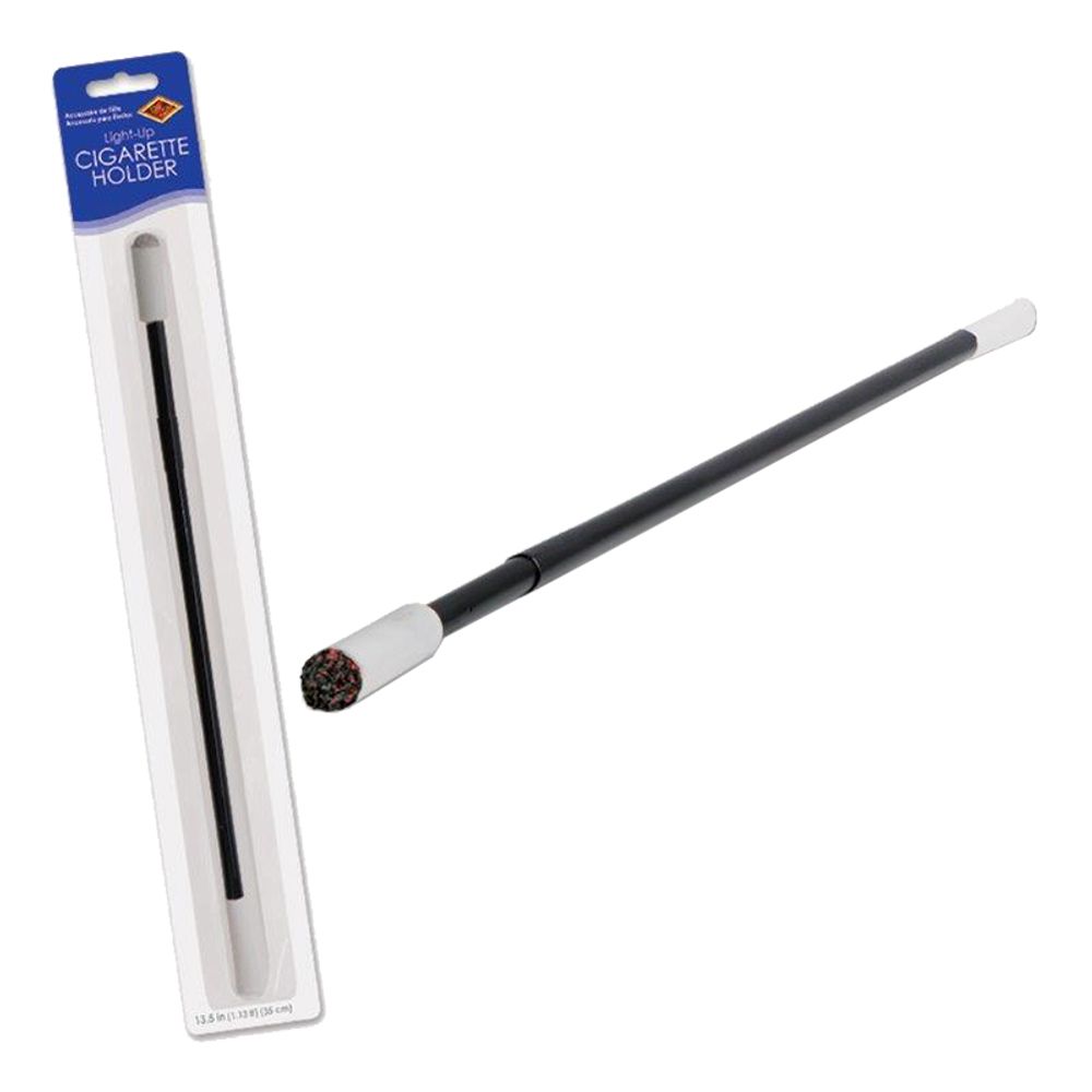 Glödande Cigarett i Hållare