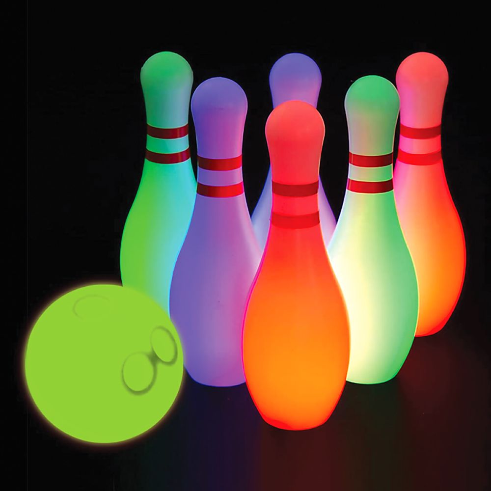 Glow Games Light Up Bowling Set -keilapeli