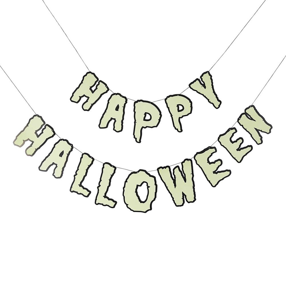 Guirlande Happy Halloween Glow In The Dark