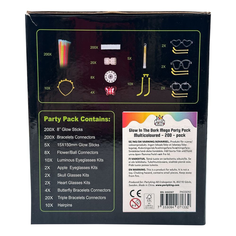 Valotikut Mega Party Pack