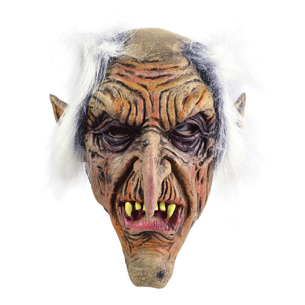 Troll Maske med Hår