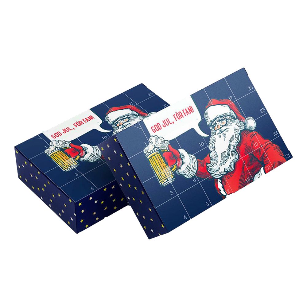 God Jul Förfan Ölkalender