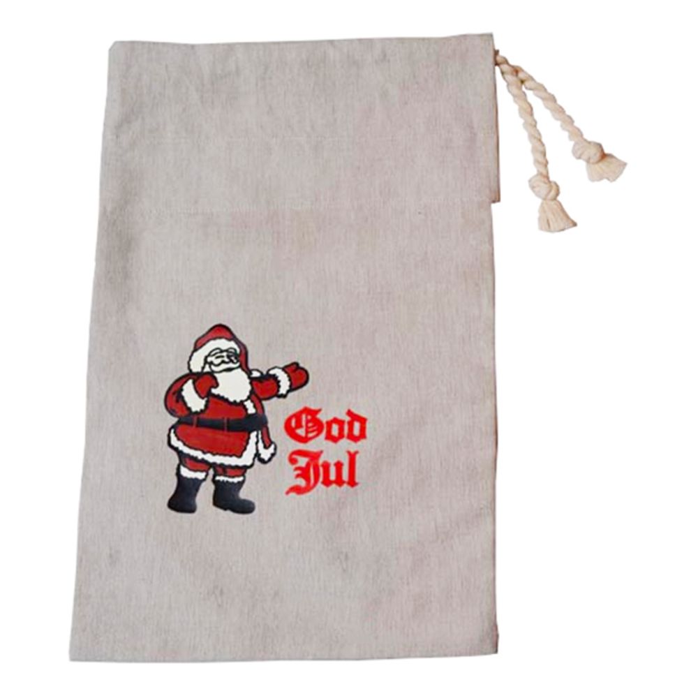 Godissäck i Jute God Jul