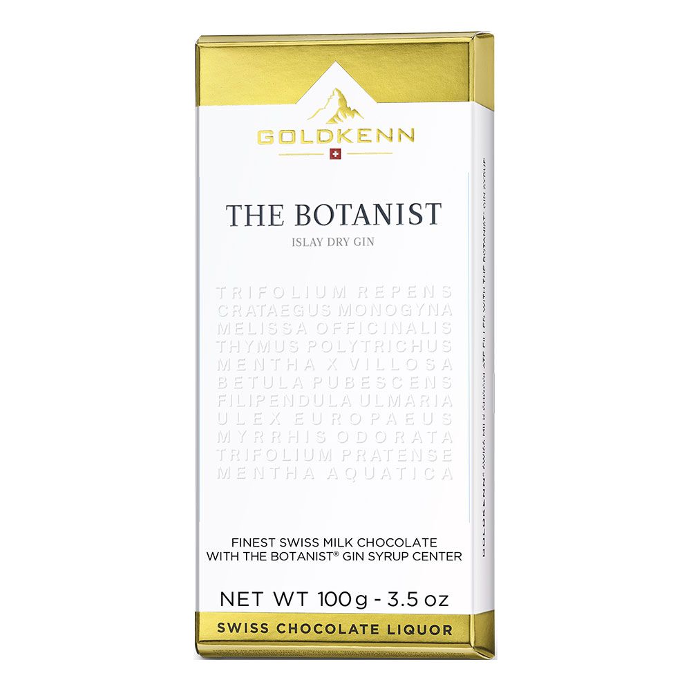 Goldkenn The Botanist Islay Dry Gin Sjokoladeplate