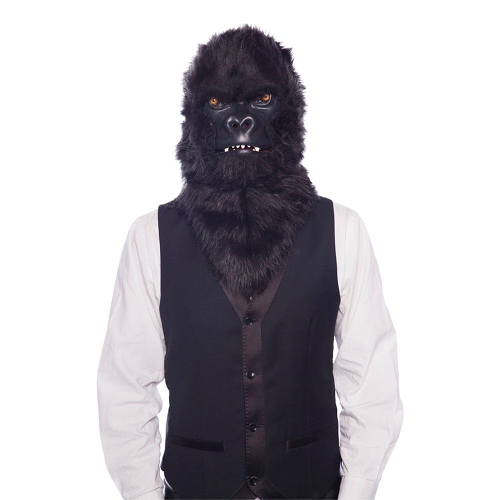 Gorilla Naamio Liikkuvalla Suulla