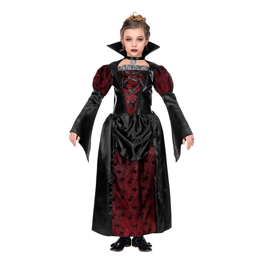 Gotisk Vampyr Barn Kostyme