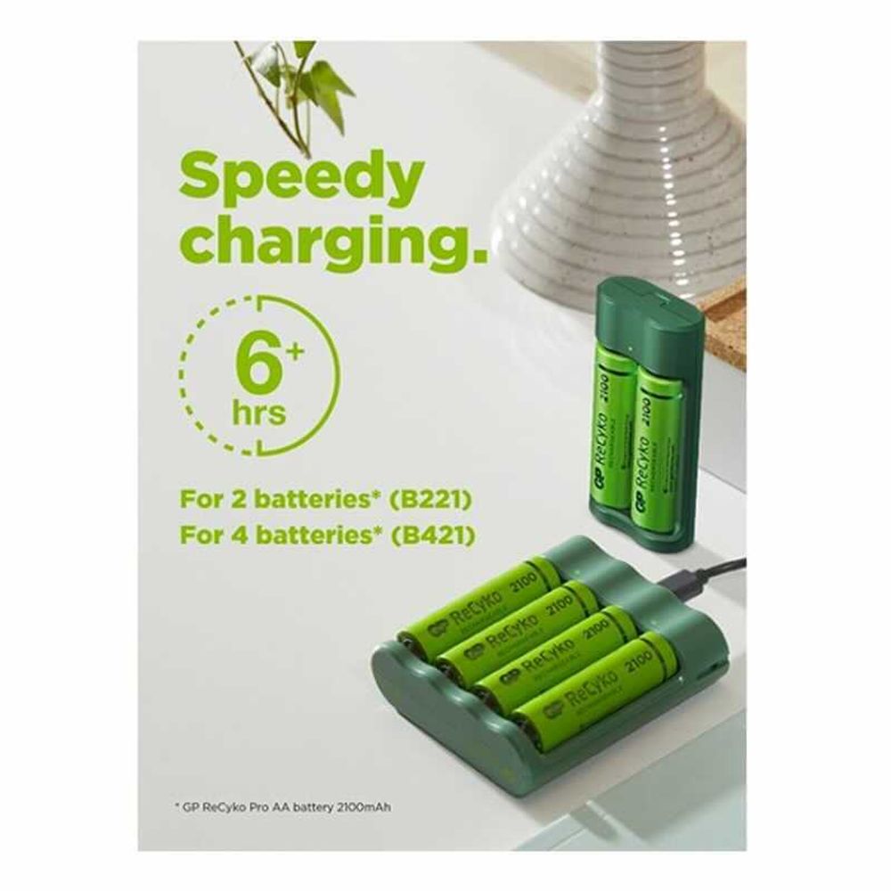 GP ReCyko Everyday Batterilader