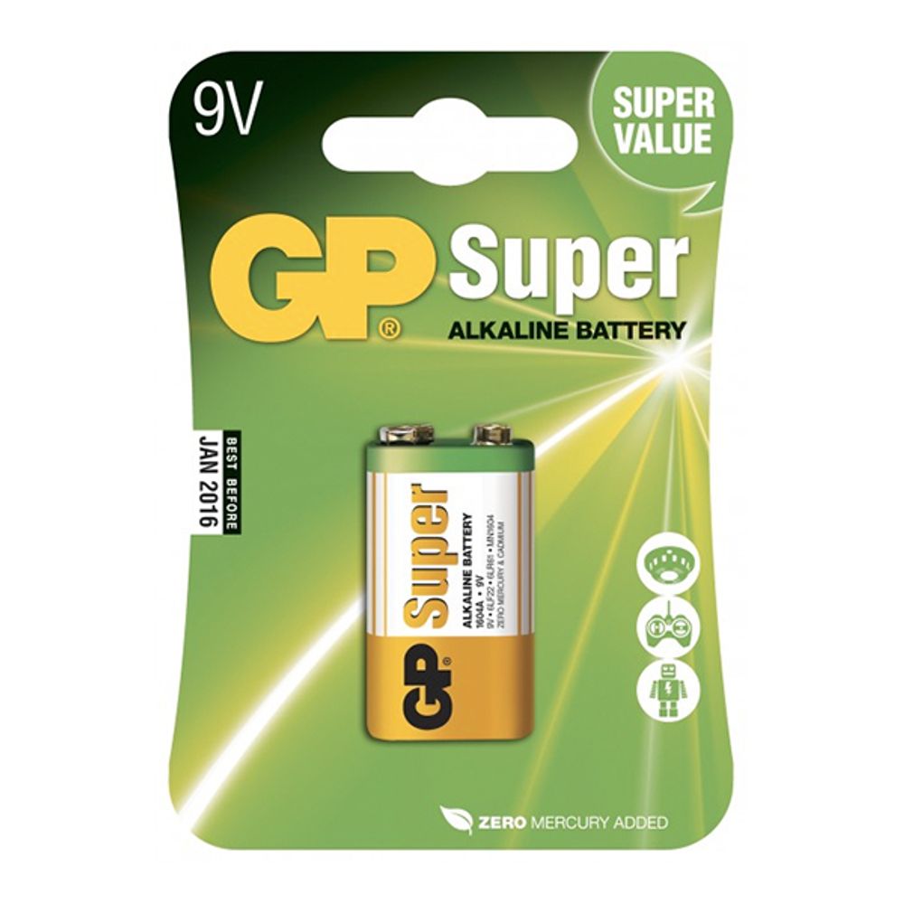 GP Super Alkaline Batterier