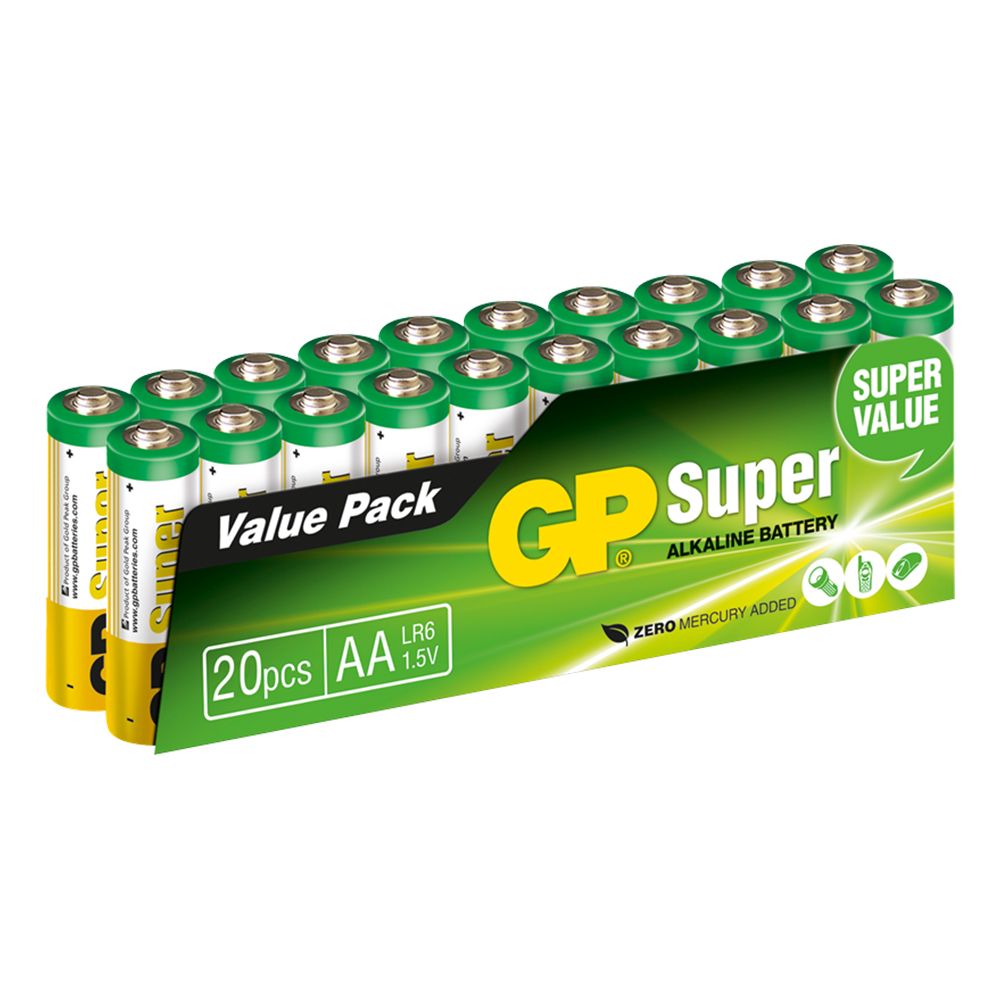 GP Super Alkaline Batterier