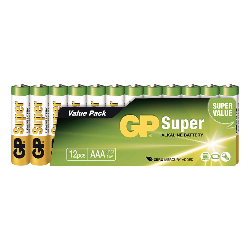 GP Super Alkaline Batterier