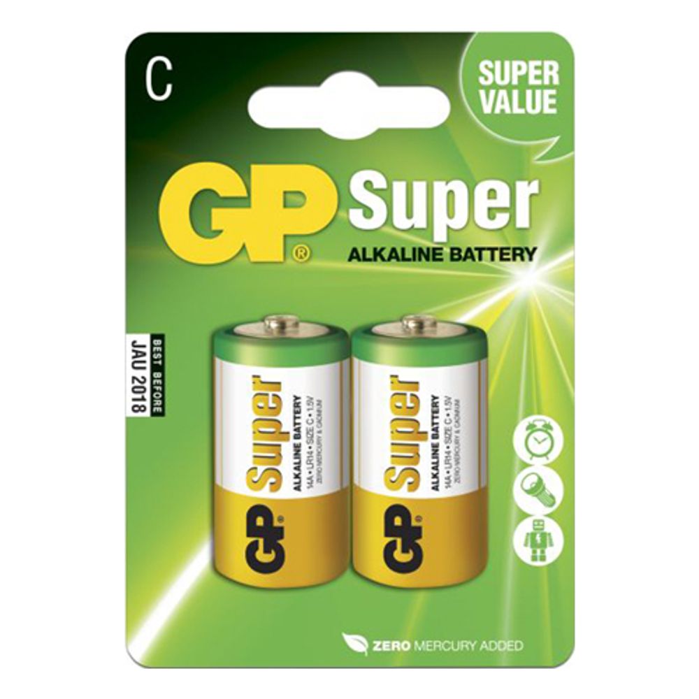 GP Super Alkaline Batterier