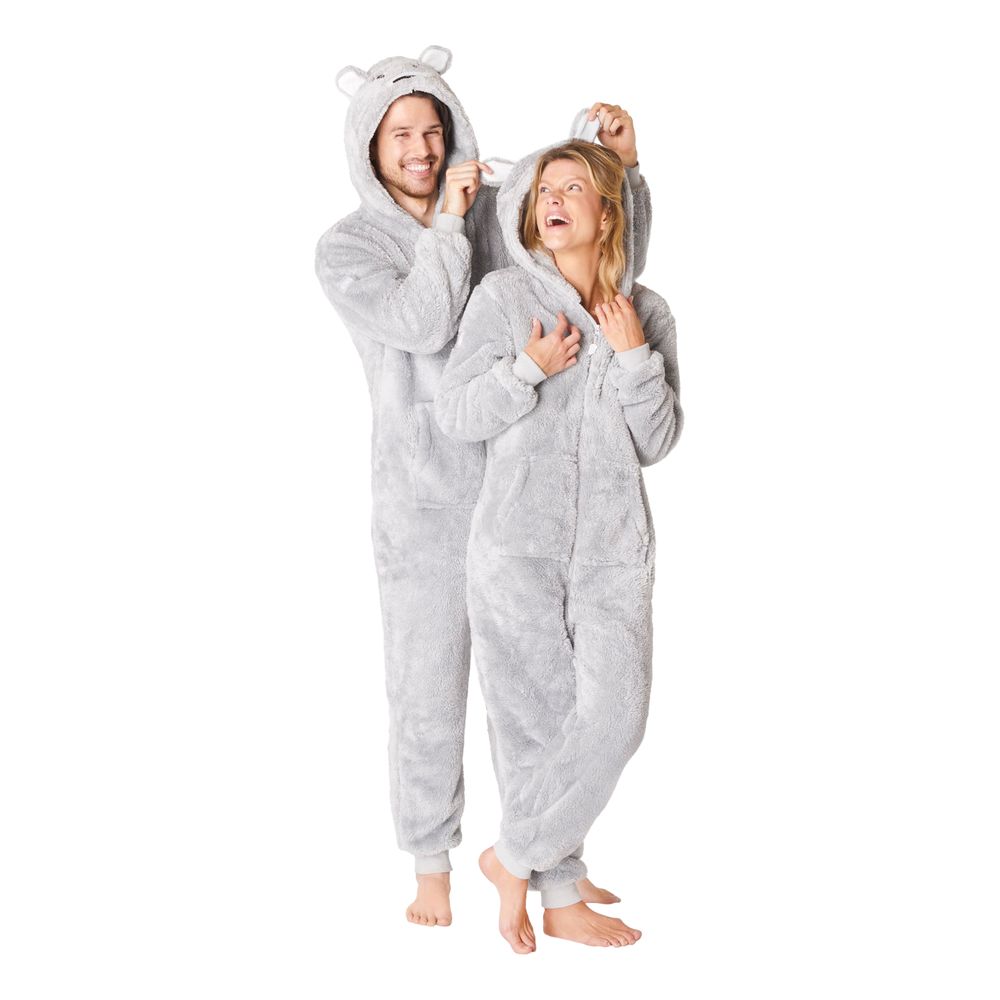 Grå Björn Onesie