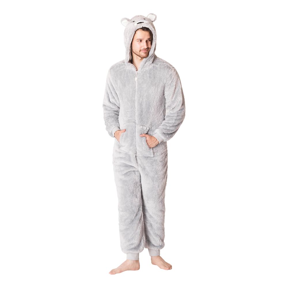 Grå Björn Onesie