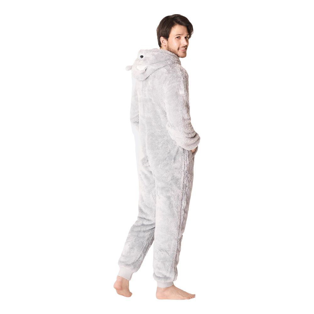 Grå Björn Onesie