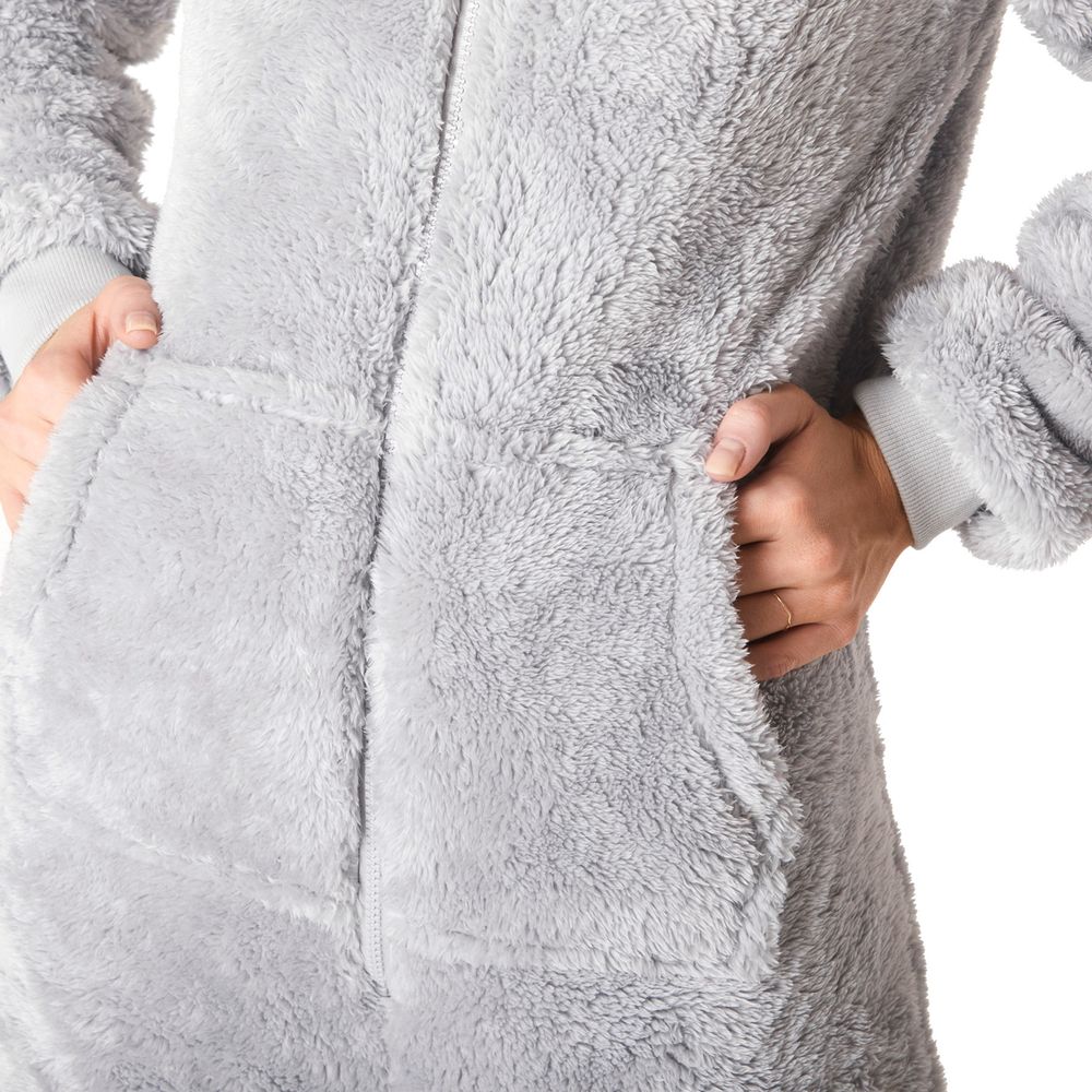 Grå Björn Onesie