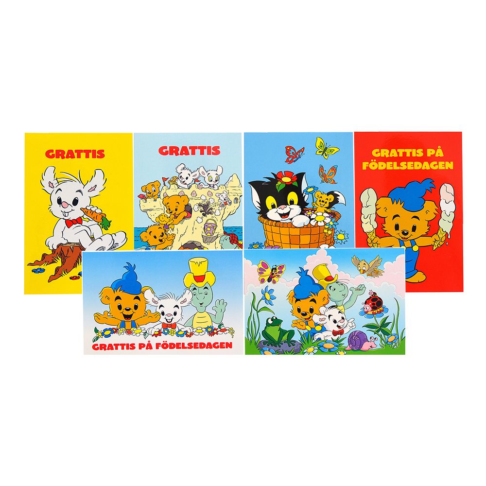 Onnittelukortti Bamse