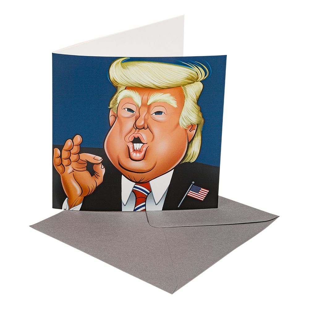 Gratulasjonskort Trump med Lyd