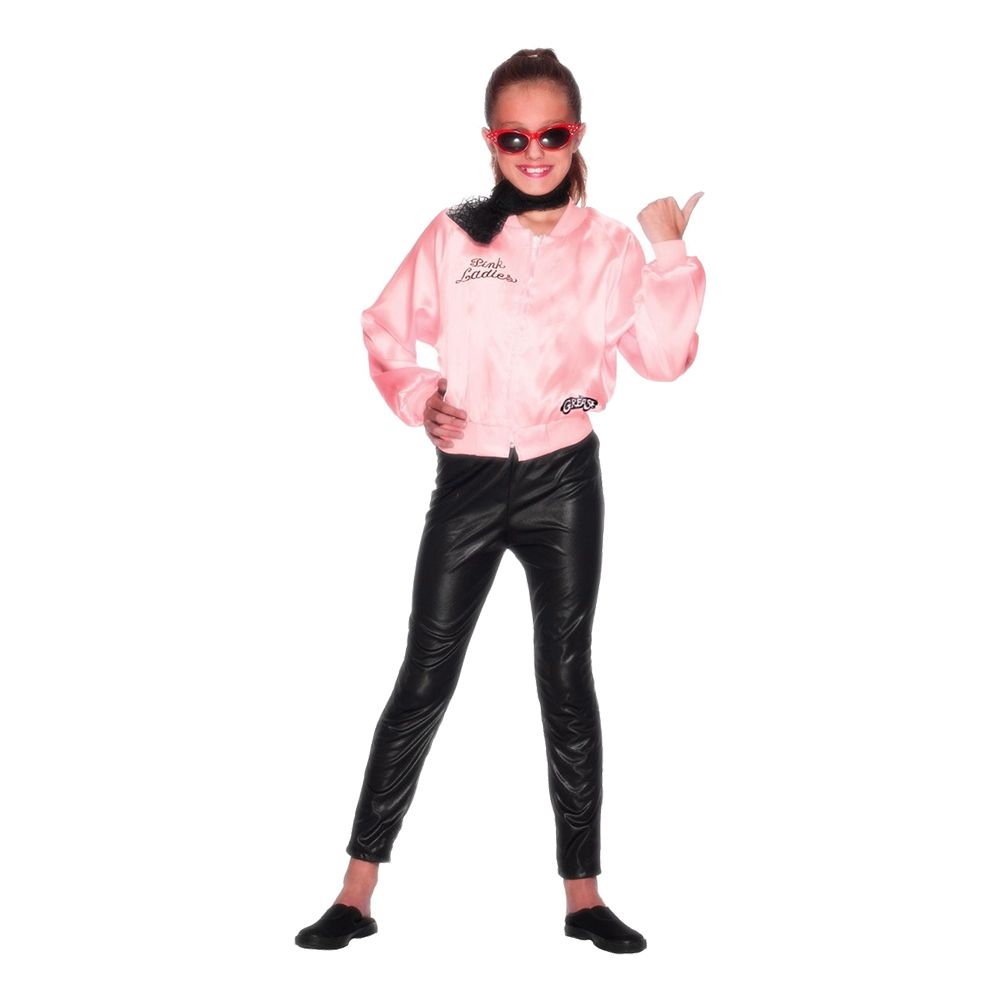 Grease Pink Ladies Barnejakke
