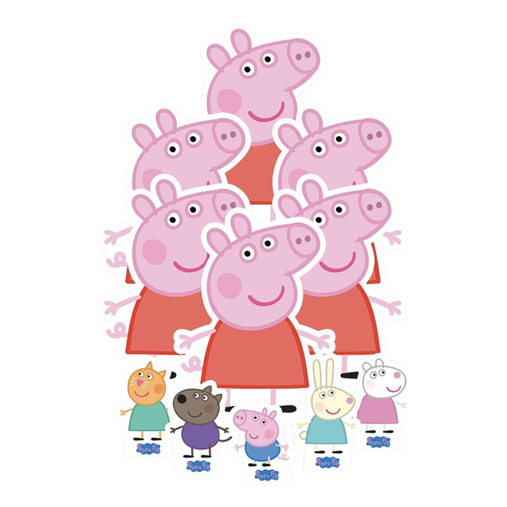 Greta Gris Bordsdekorationer i Papp