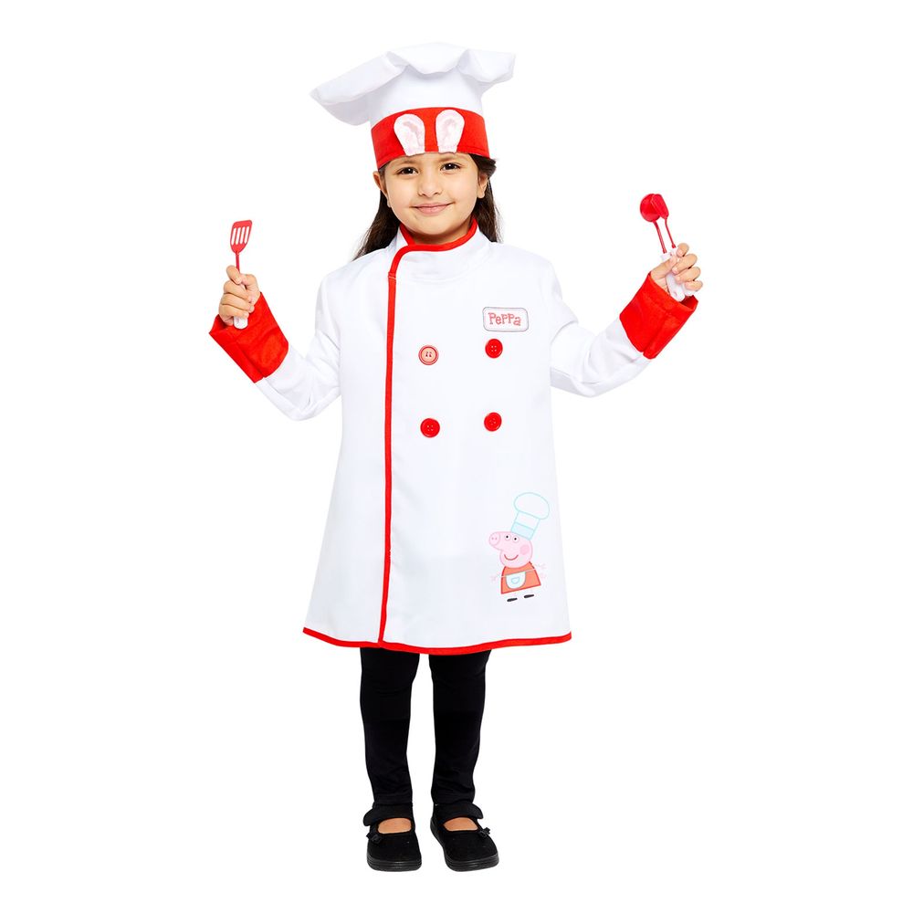 Gurli Gris Kok Børnekostume