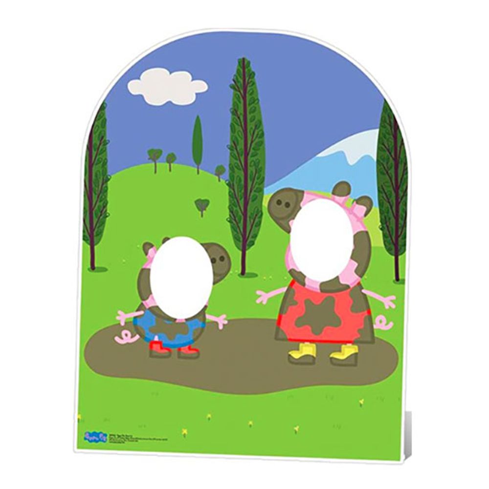 Peppa Gris Stand-In Pappvegg
