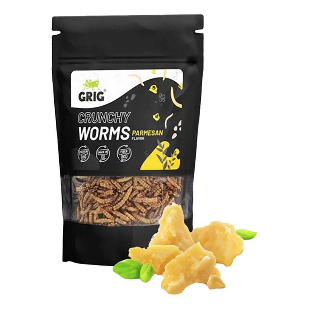 Grig Crunchy Worms Parmesan