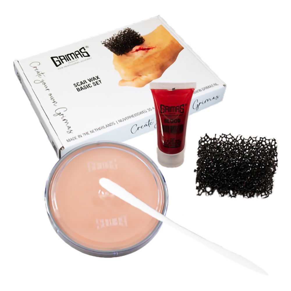 Grimas Scar Wax Basic Sminkesæt