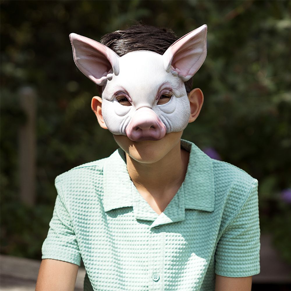 Gris Halvmaske