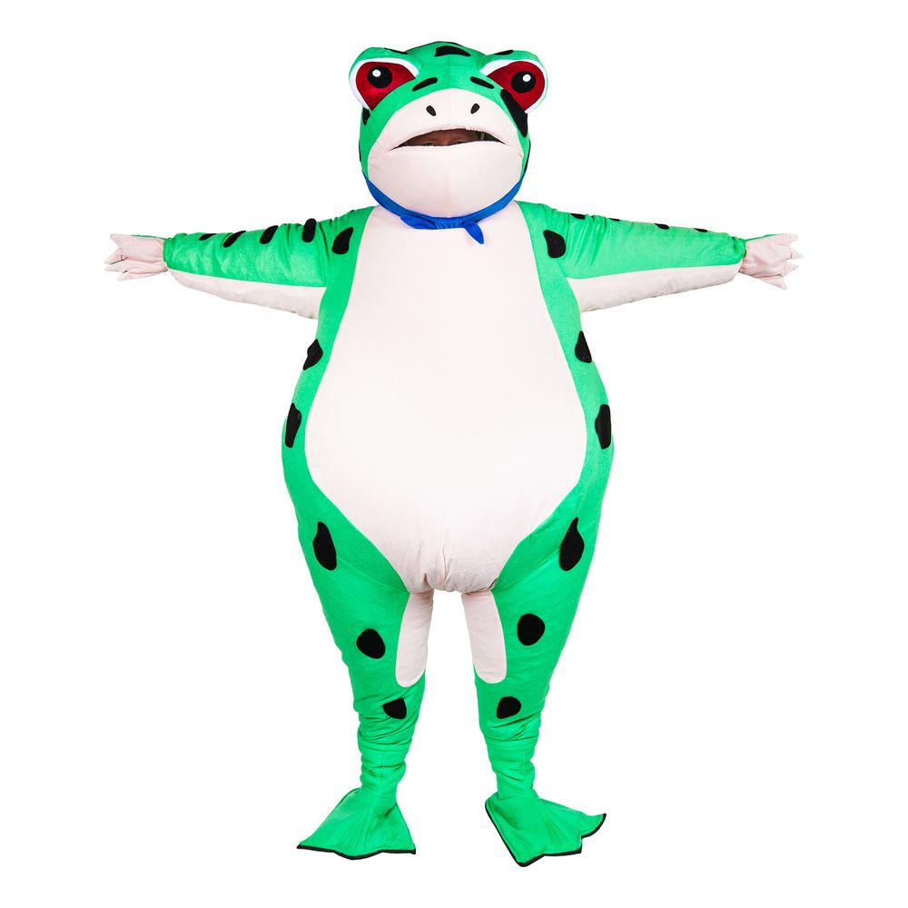 Frø Grøn Kostume