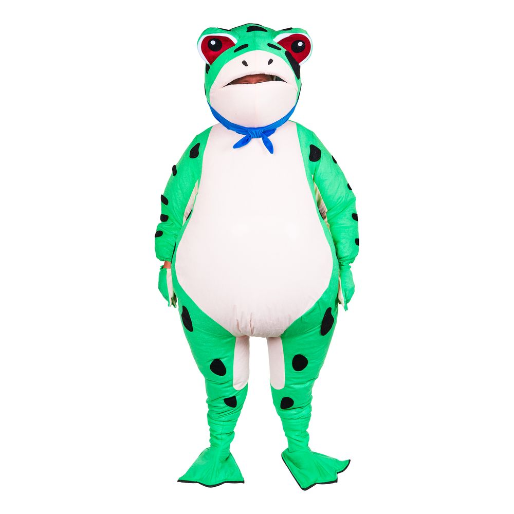 Frø Grøn Kostume