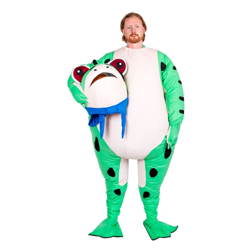 Frø Grøn Kostume