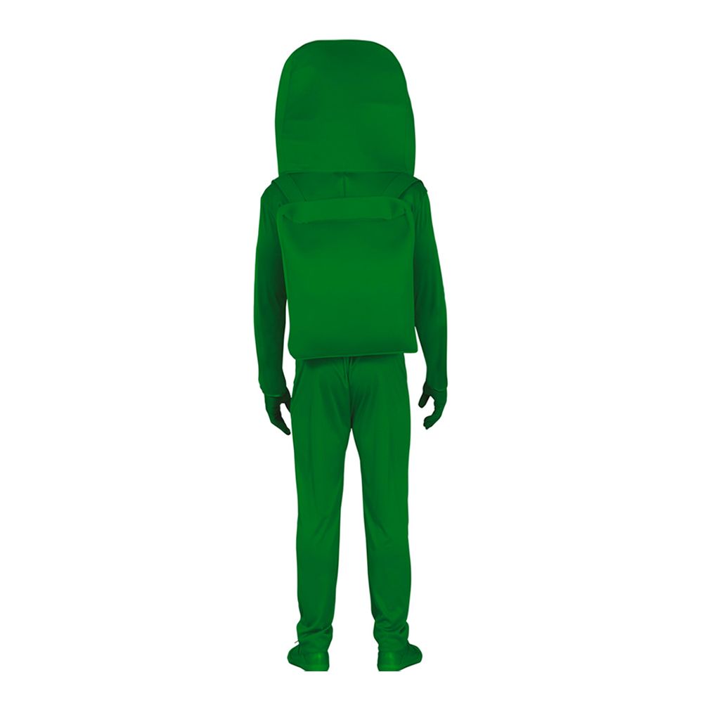 Grön Astronaut Teen Maskeraddräkt