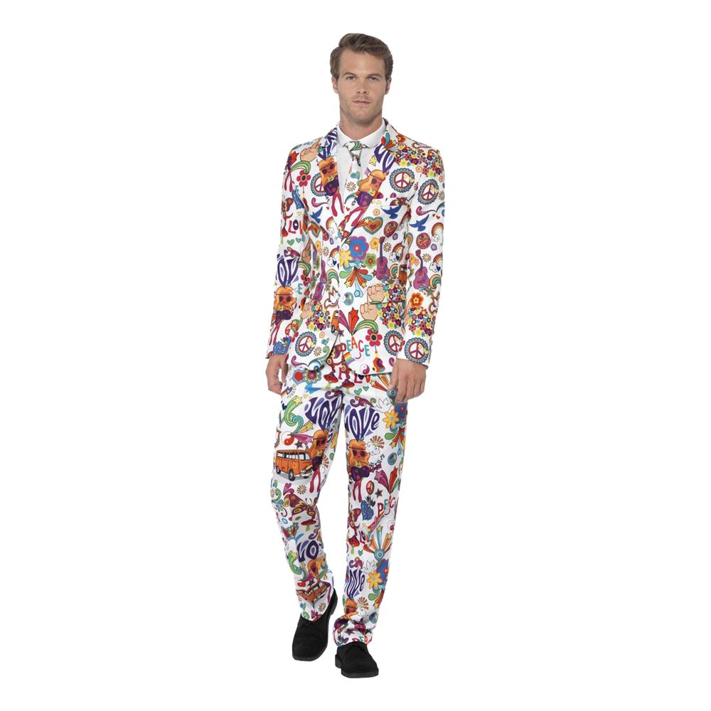 Groovy Mønstret Jakkesæt Kostume