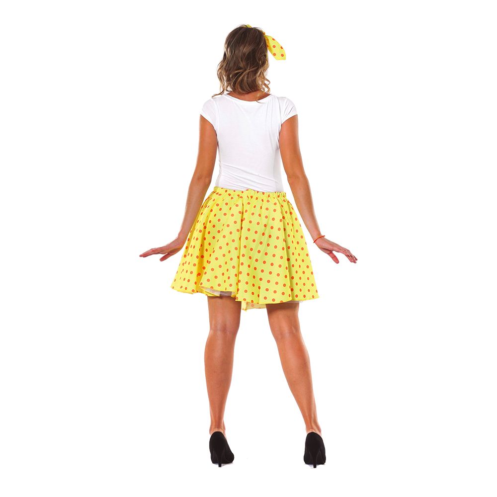 Gul Pin-Up Kostume