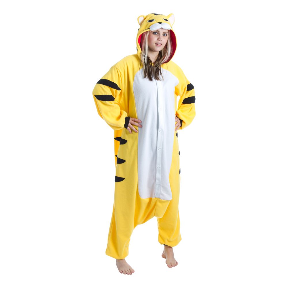Gul Tiger Kigurumi