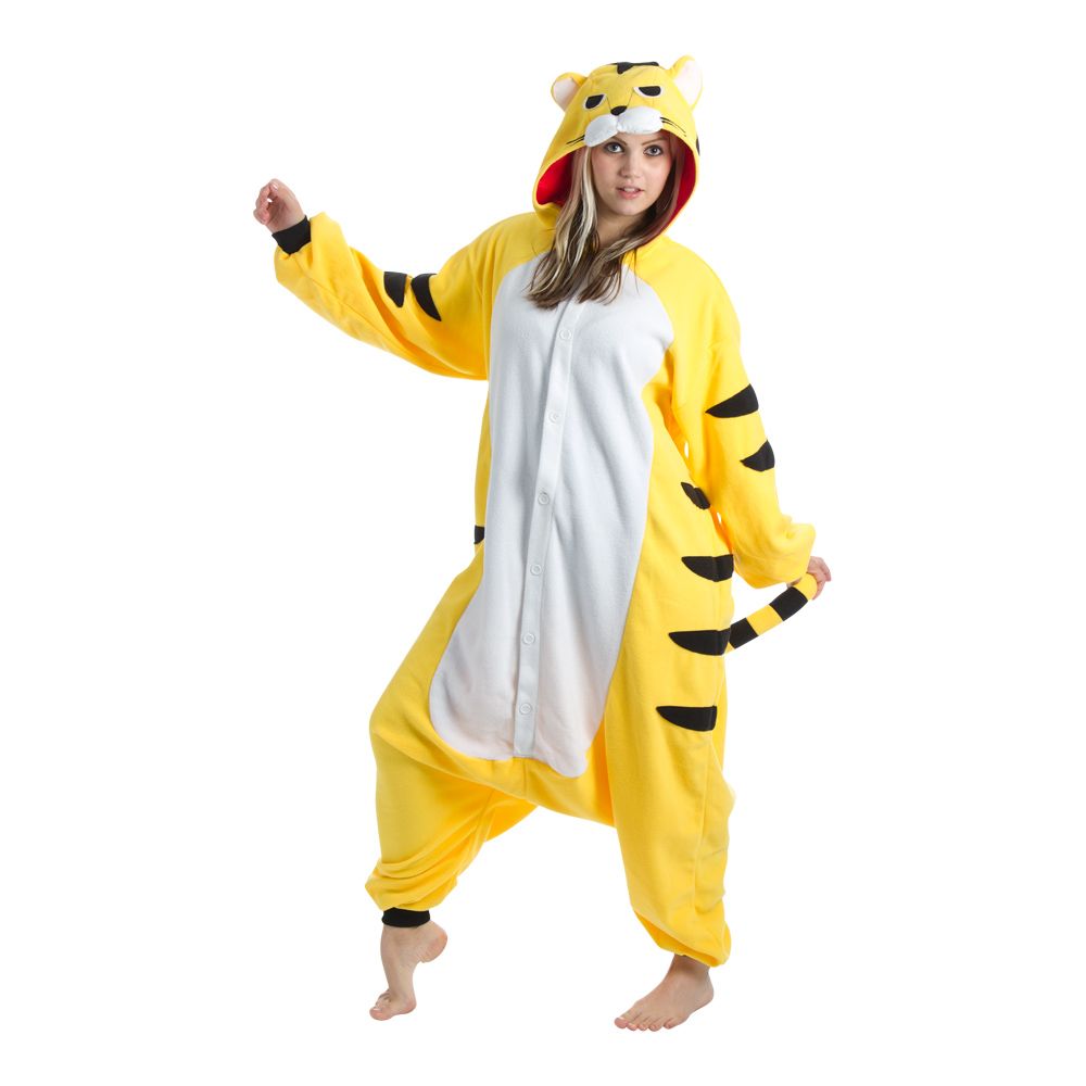 Gul Tiger Kigurumi