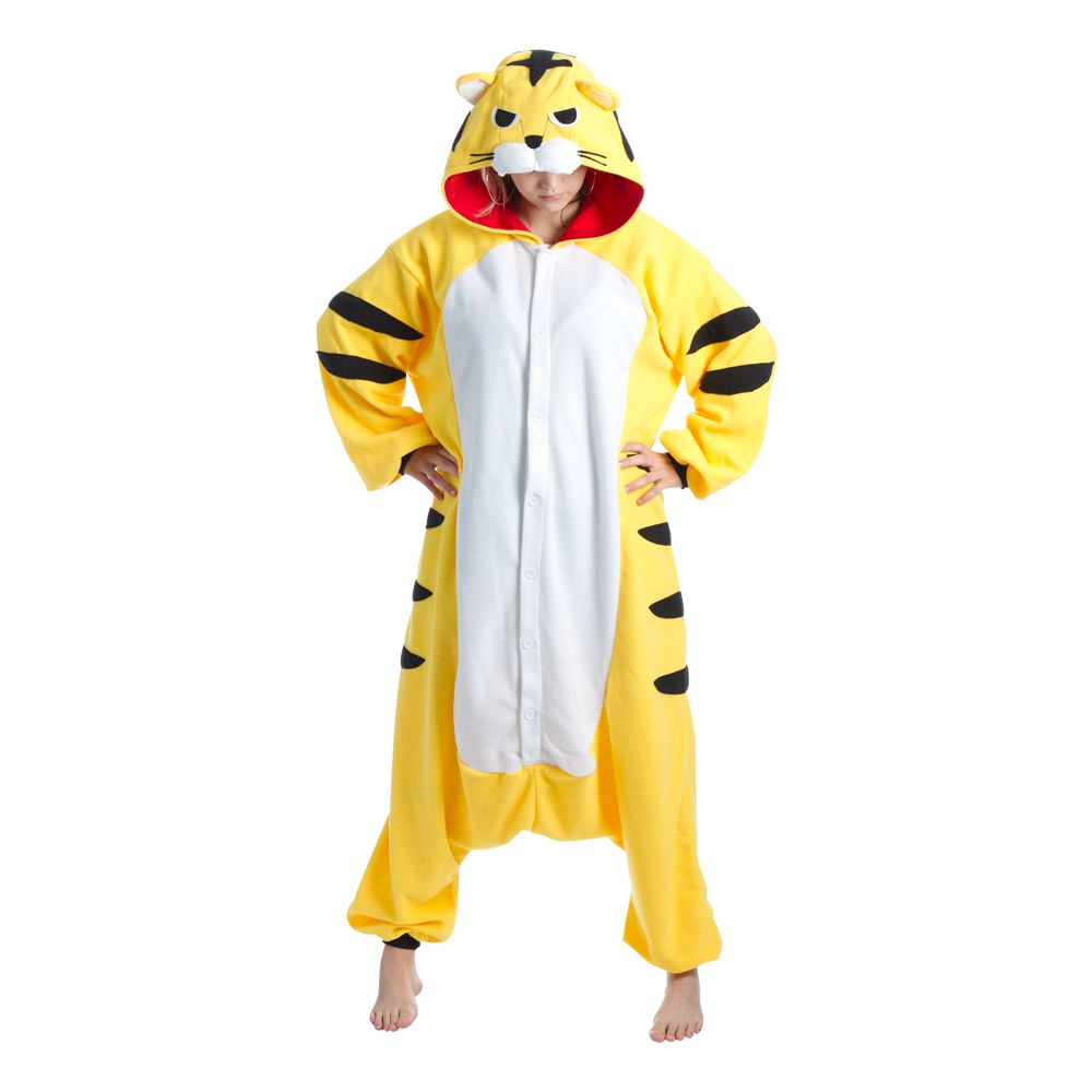 Gul Tiger Kigurumi