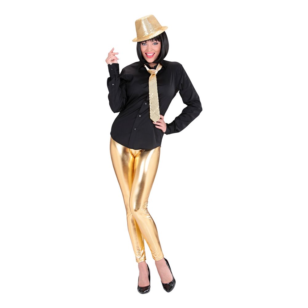 Guld Leggings