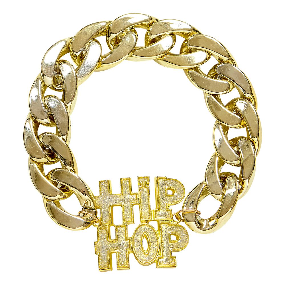 Gullarmbånd Hip Hop