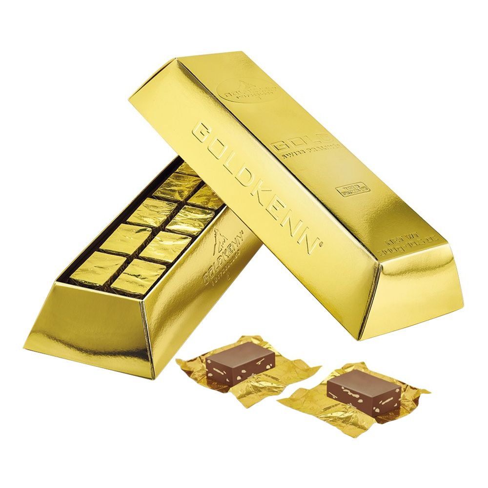 Guldtacka med Wienernougat