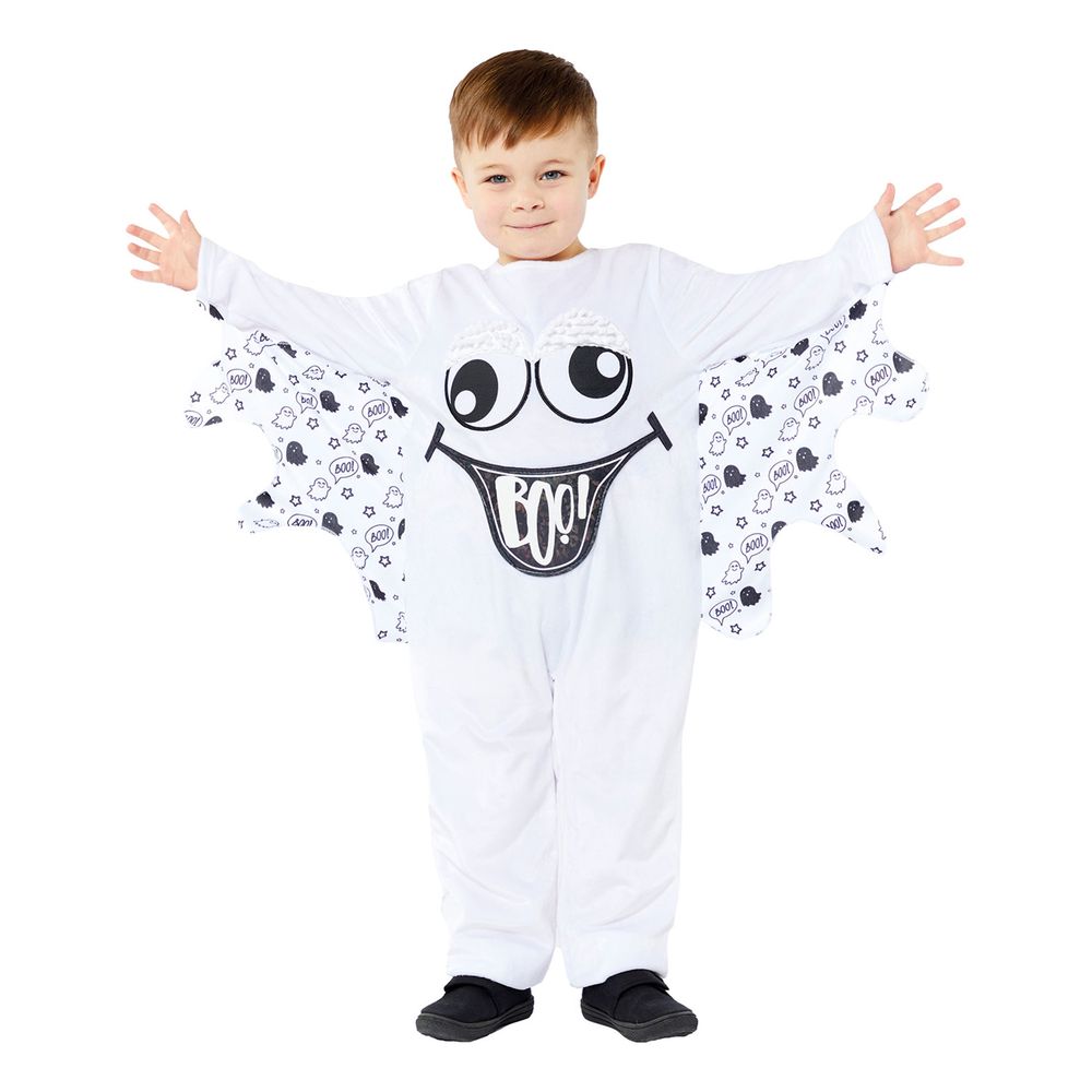 Spöke Jumpsuit Barn Maskeraddräkt