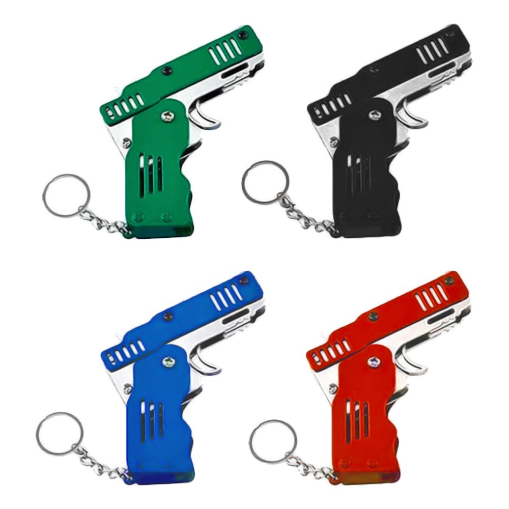 Sammenleggbar strikkpistol