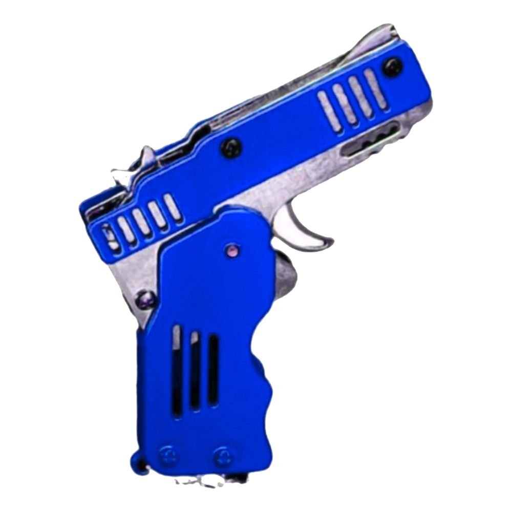 Sammenleggbar strikkpistol